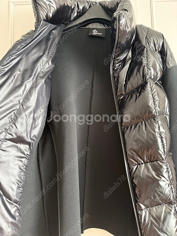 몽클레어 유광패딩가디건 S사이즈--5