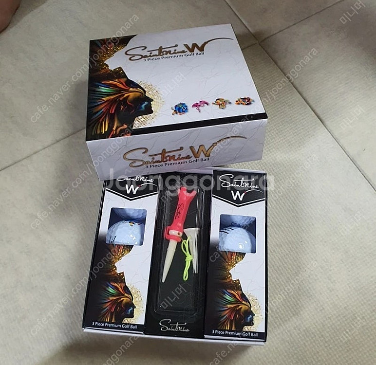 세인트나인W 골프공6구--0