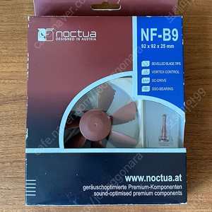 noctua NF-B9 미사용 신품