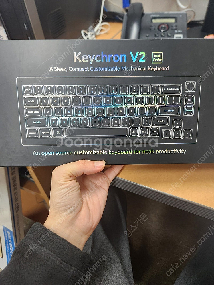 키크론 v2 knob 버전 팝니다--1