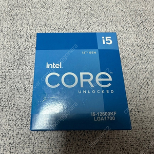 인텔 i5 12600kf 판매합니다. (12600k)