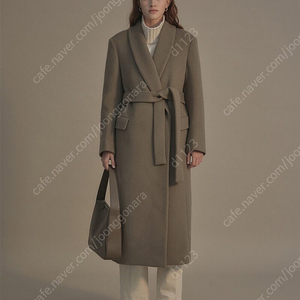 낫띵리튼 Shawl collar long coat