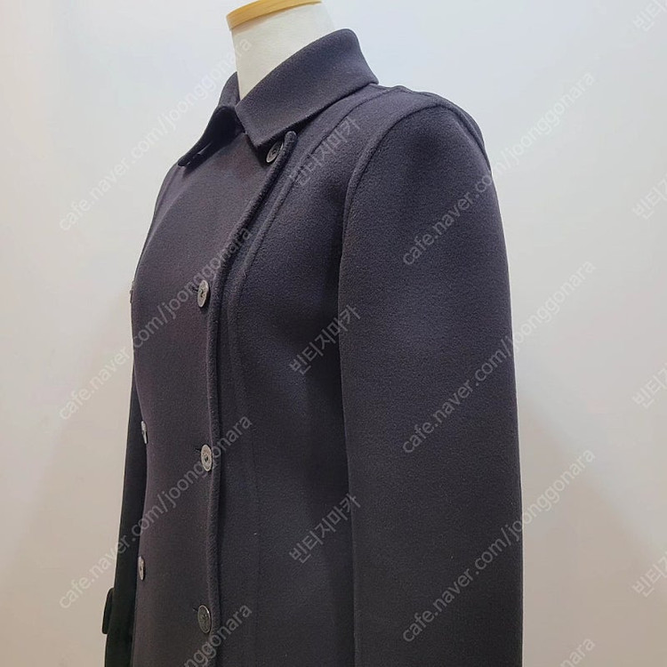 정품 버버리 여성 핸드메이드 하프 코트--3