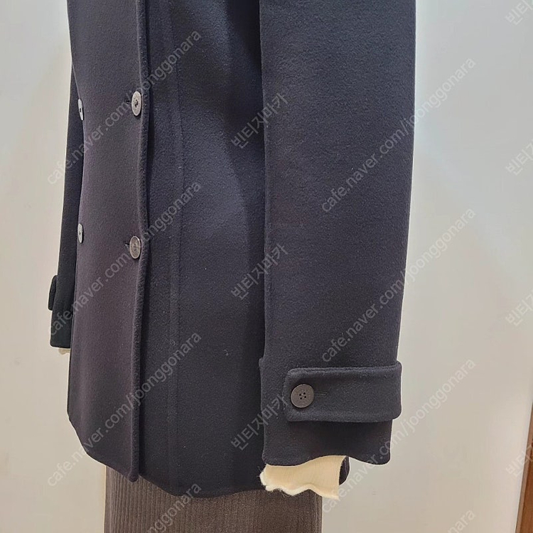 정품 버버리 여성 핸드메이드 하프 코트--4