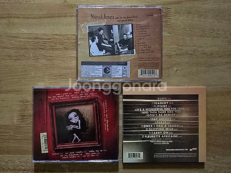 CD 음반 Norah Jones 노라 존스 앨범 3장--2