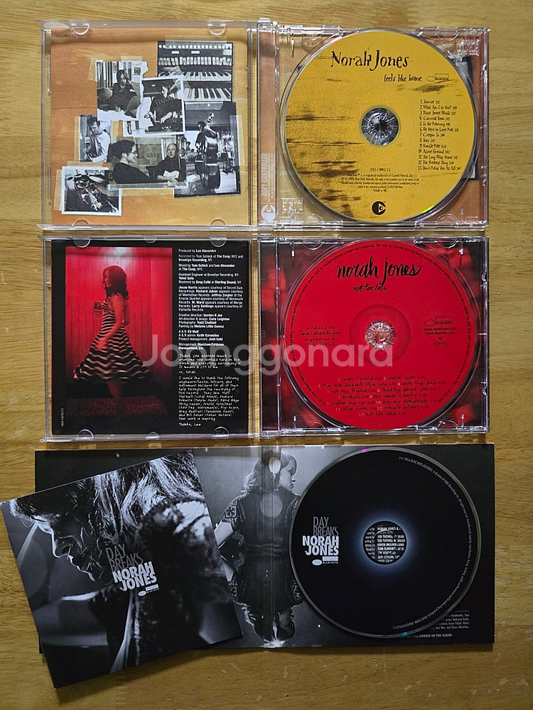 CD 음반 Norah Jones 노라 존스 앨범 3장--1