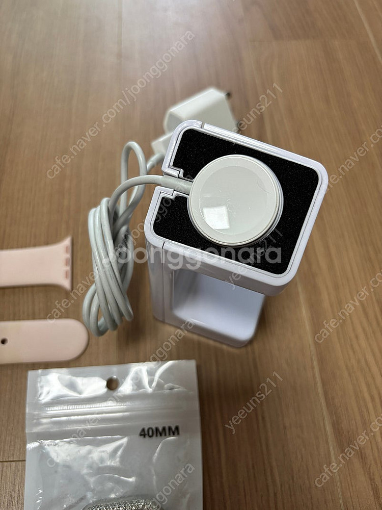 애플워치5 40mm 로즈골드+충전기+케이스+스트랩 풀세...--6