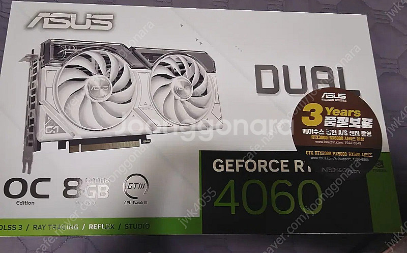 ASUS RTX 4060 DUAL O8G OC D6 8...--0