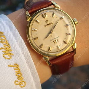 [정품] 오메가 씨마스터 XVI 1956년 올림픽 한정판 18K 금통 빈티지 (Omega Semaster Olympic 1956 Vintage)