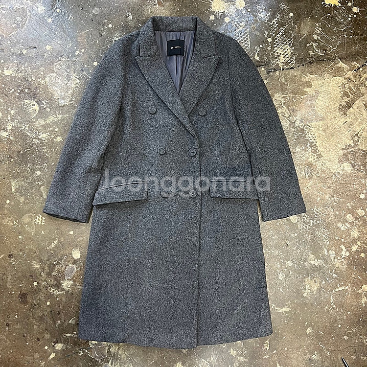 55) 쉬즈미스 울 코트 여성 코트 마인 데코 타임--0