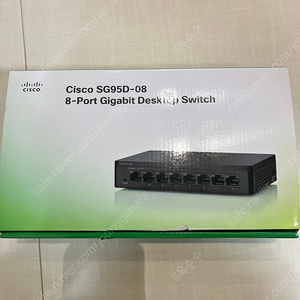 시스코 SG95D-08 스위칭허브 기가 8포트 CISCO