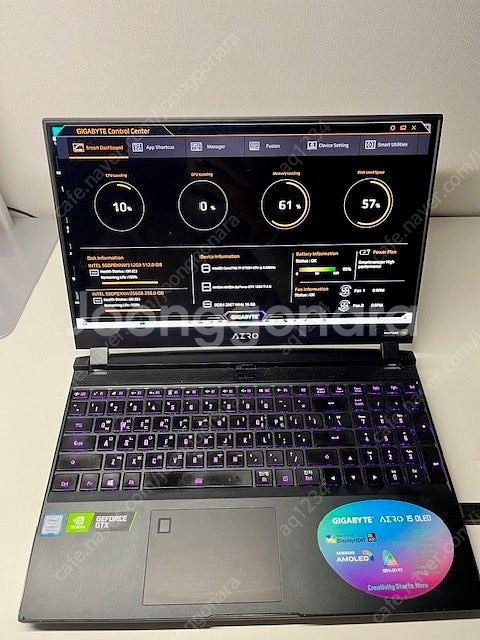 Aero 15(에어로15),4K OLED 정품 노트북 ...--0
