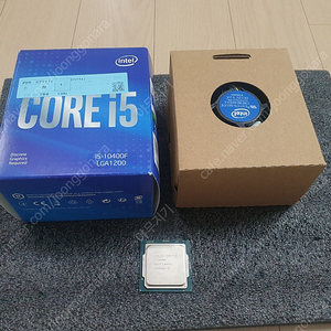 i5 10400f cpu (미사용 쿨러포함)