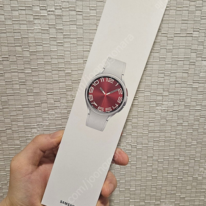 갤럭시워치6 클래식 43mm 미개봉 실버