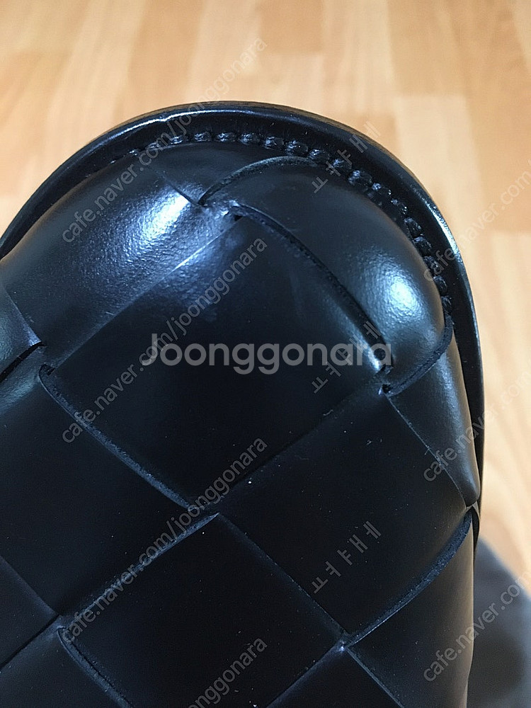 보테가베네타 인트레치아토 더비 블랙 41.5 새상품 팝...--7