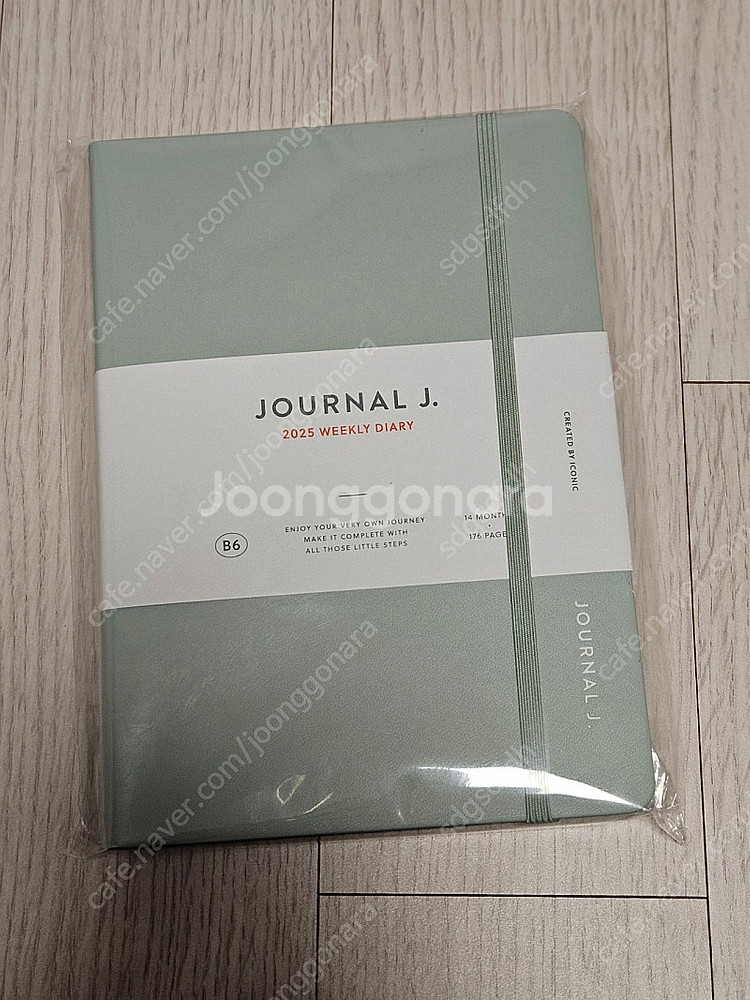 아이코닉 2025 저널 J 다이어리 위클리 b6 - 빈...--0