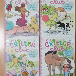 Critter Club 1~8권 챕터북 판매합니다~