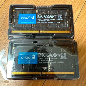 ddr5 16g 노트북 램 2개 팔아요 - 서