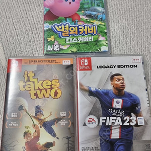 별의커비 디스커버리, it takes two, FIFA 23 레거시 에디션