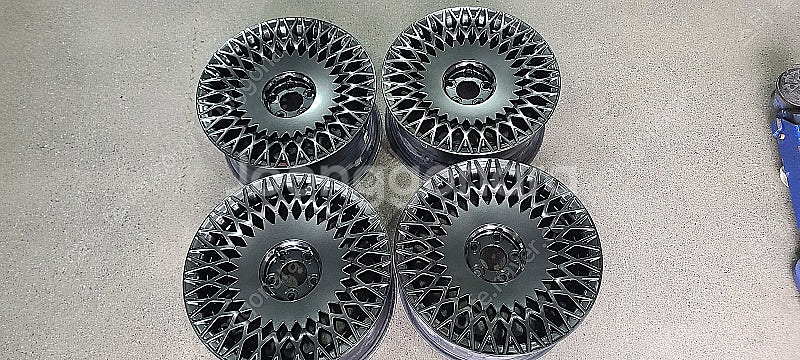 제네시스 g90 불판 벌집휠 고스트크롬 19인치 순정휠...--3