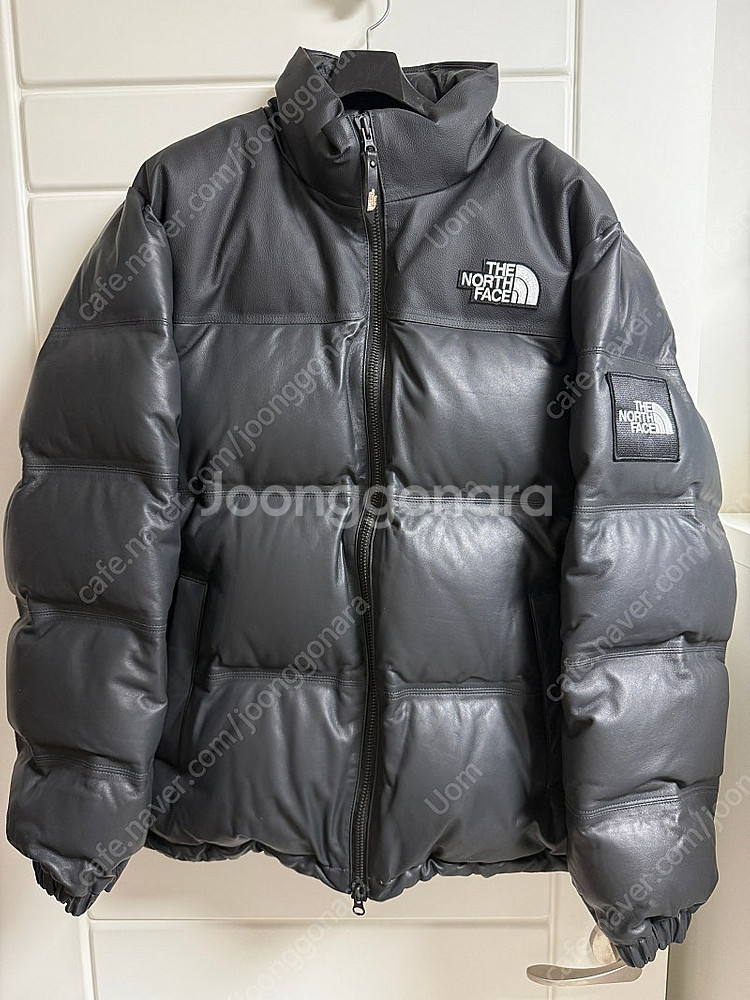 노스페이스 화이트라벨 에코 레더눕시 블랙 23FW--0