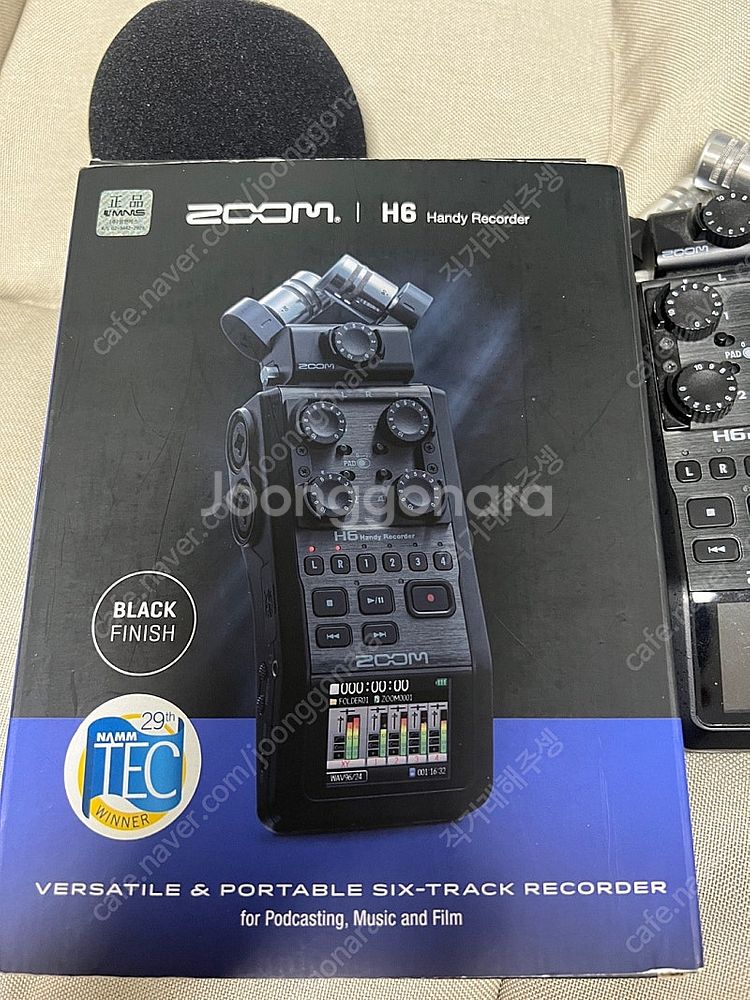 Zoom h6 마이크 최저가로 팔아요 (먹방,유튜브,촬...--1