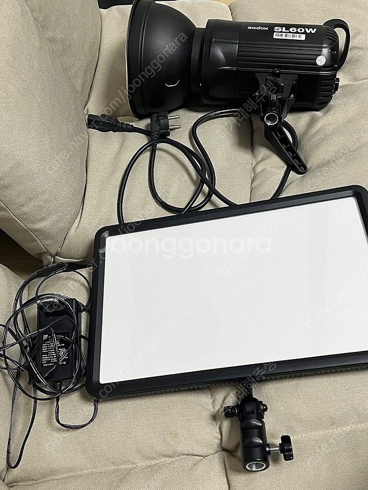 일괄 싸게 팝니다!고독스 GODOX SL-60W 조명,...--3