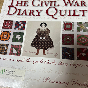 The civil war diary quilt