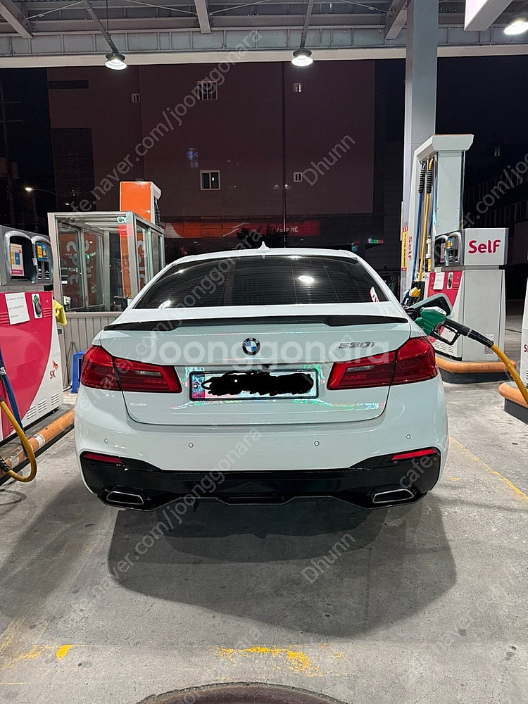 BMW g30 5시리즈 m퍼포먼스 디퓨저 + m스포츠 ...--0