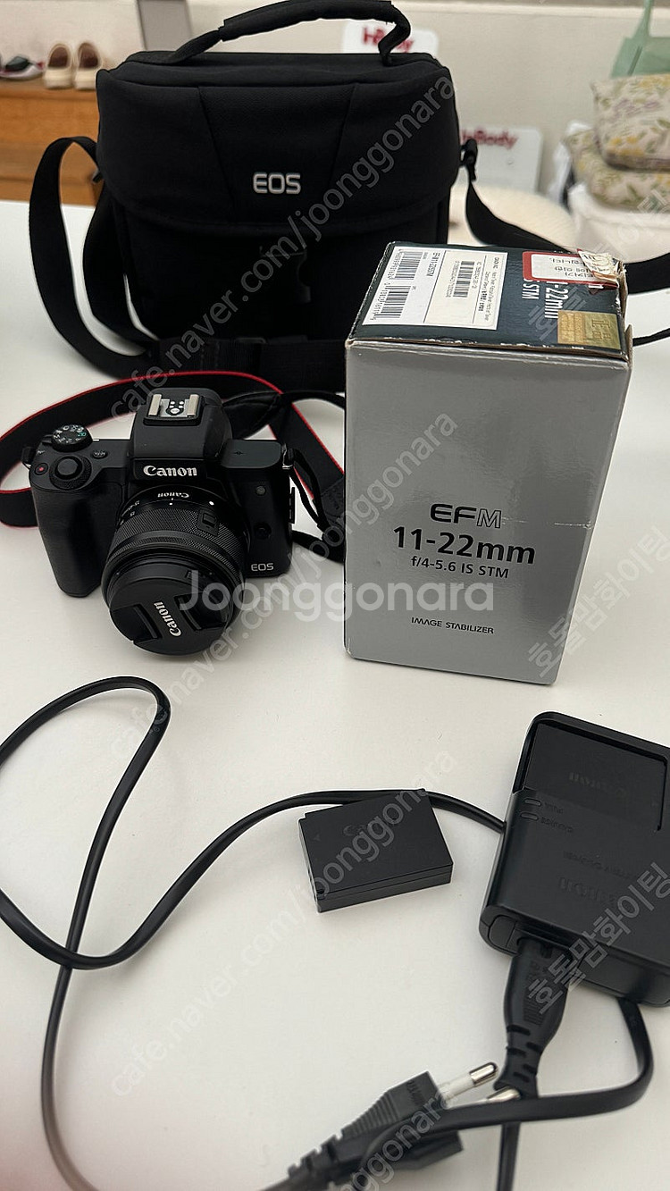 캐논 m50 번들키트 + 광각 렌즈 11-22mm--0