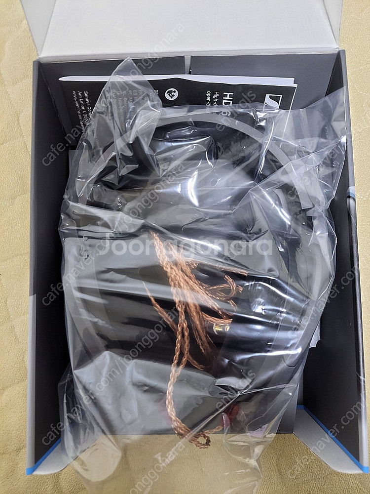 젠하이저 hd600+4.4mm 케이블--1