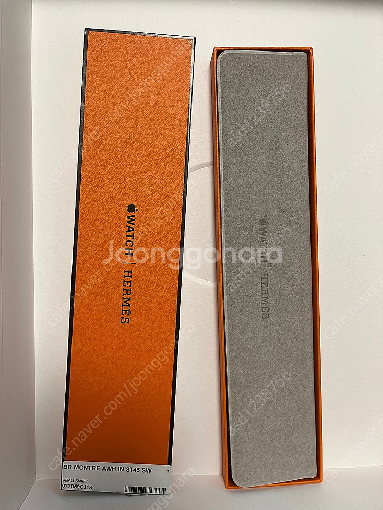 에르메스 애플워치 스트랩 (오렌지)--0