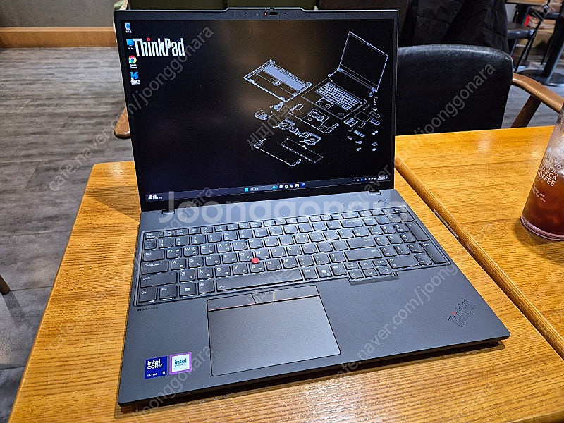 레노버 씽크패드 T16 Gen3 노트북(125H, Wi...--1