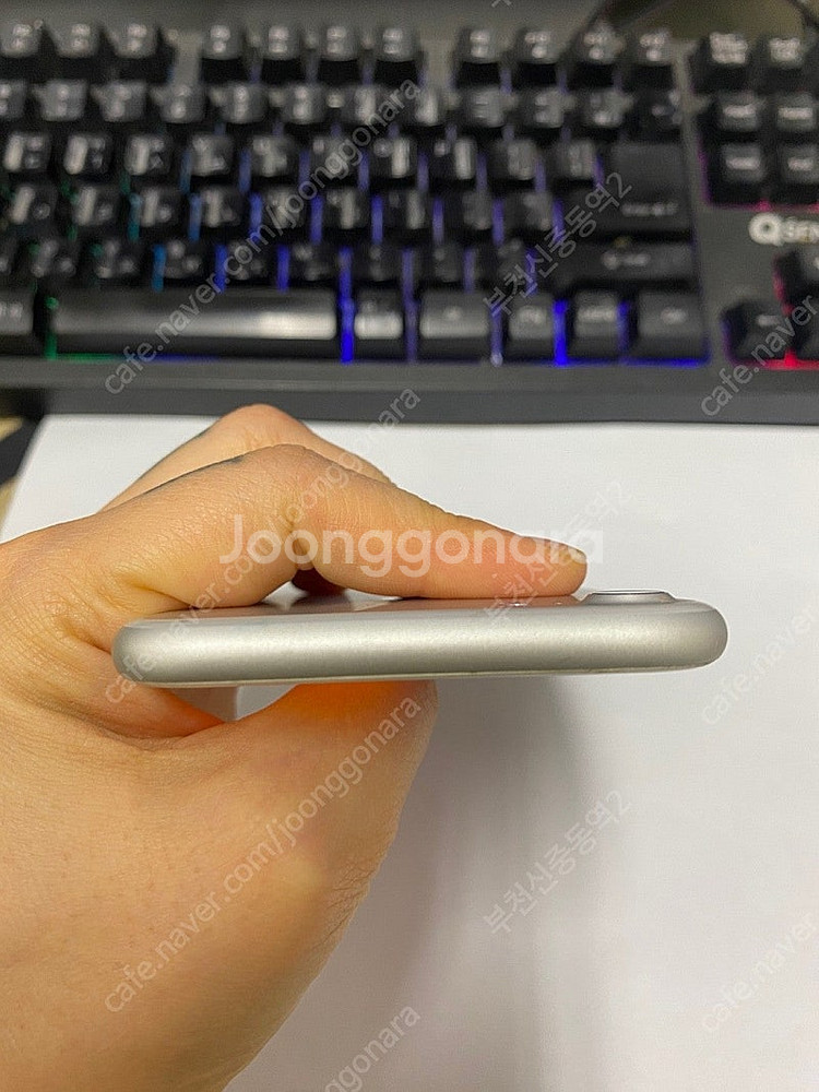 196504 아이폰7 실버 SS급 32GB 배터리성능9...--3