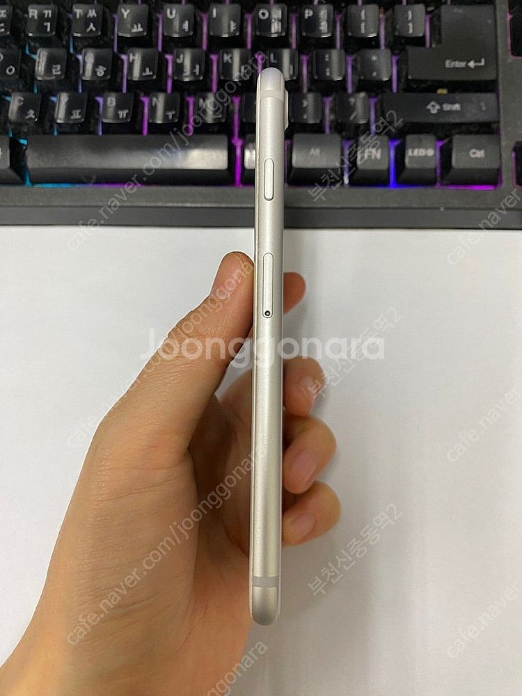 198447 아이폰7 실버 SSS급 128GB 배터리성...--5