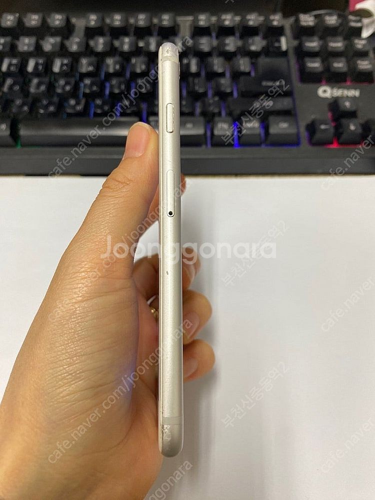 022915 아이폰6S 실버 액정SS급 64GB 배터리...--5