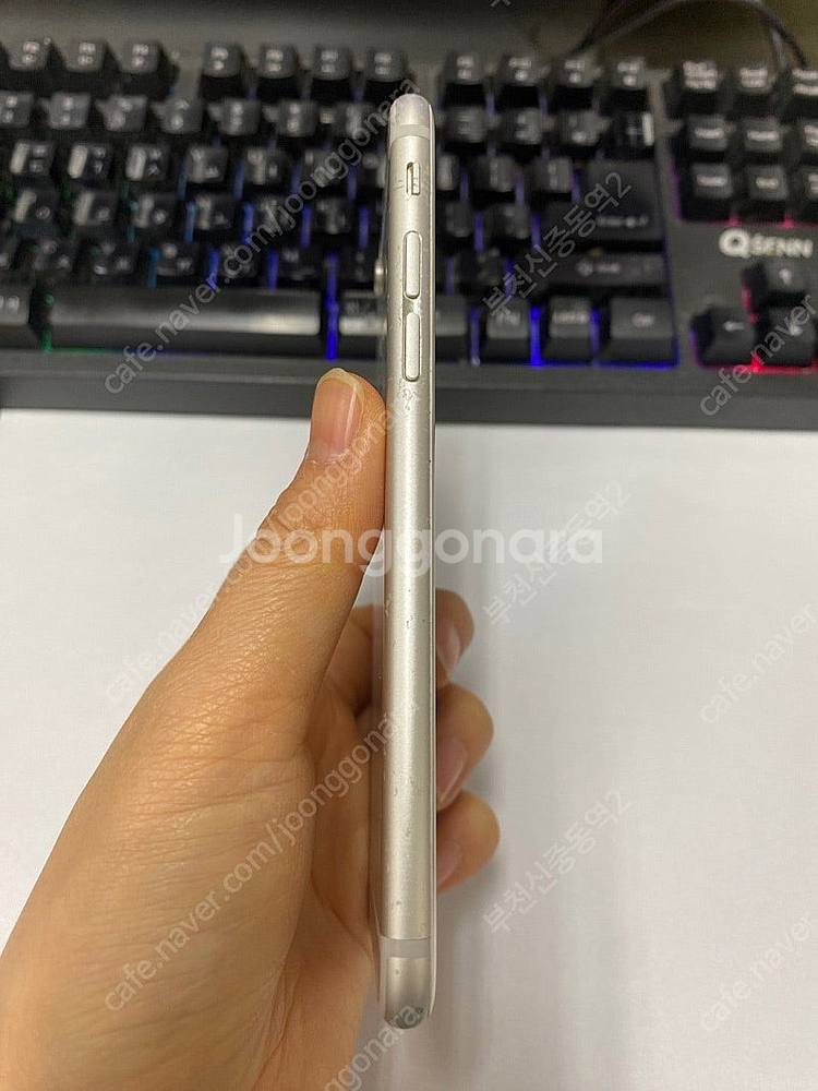 198448 아이폰6S 실버 액정SS급 128GB 배터...--4
