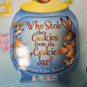 노부영 세이펜도서 who stole the cookies from the cookie jar 영어원서 및 cd