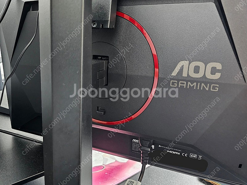 알파스캔 aoc 24g4 싸게 팝니다--6