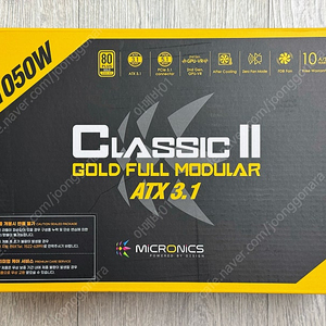 마이크로닉스 Classic II 1050W 80PLUS GOLD 풀모듈러 ATX3.1