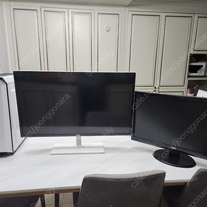 컴퓨터 PC 본체 + 모니터 2개 세트 (라이젠 5700x3D, GTX1060 3GB, 삼성 DDR4 PC4-21300 48GB, 모니터 2개)