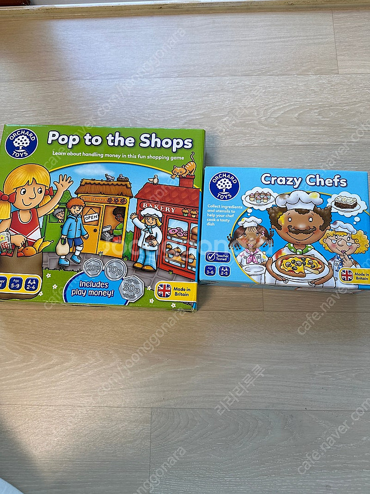 오차드토이즈 보드게임 2종 시장놀이 쉐프--0