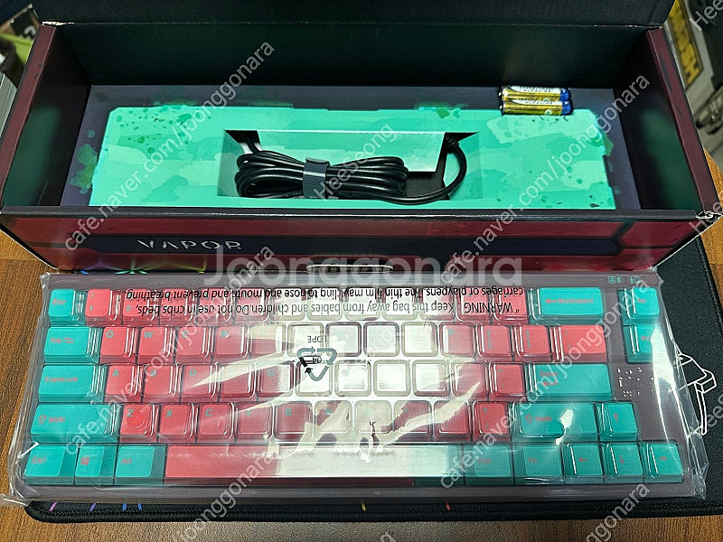 레오폴드 x MK 한정판 Vapor FC660MBT 흑...--1