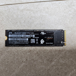 SSD 2테라 sn850x PCIe 4.0 m.2 2280 팝니다