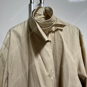 로우클래식 셔츠 트렌치 low classic double collar shirts beige