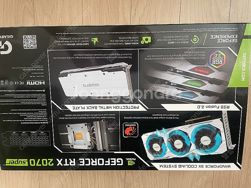 기가바이트 2070super gaming oc whit...--8