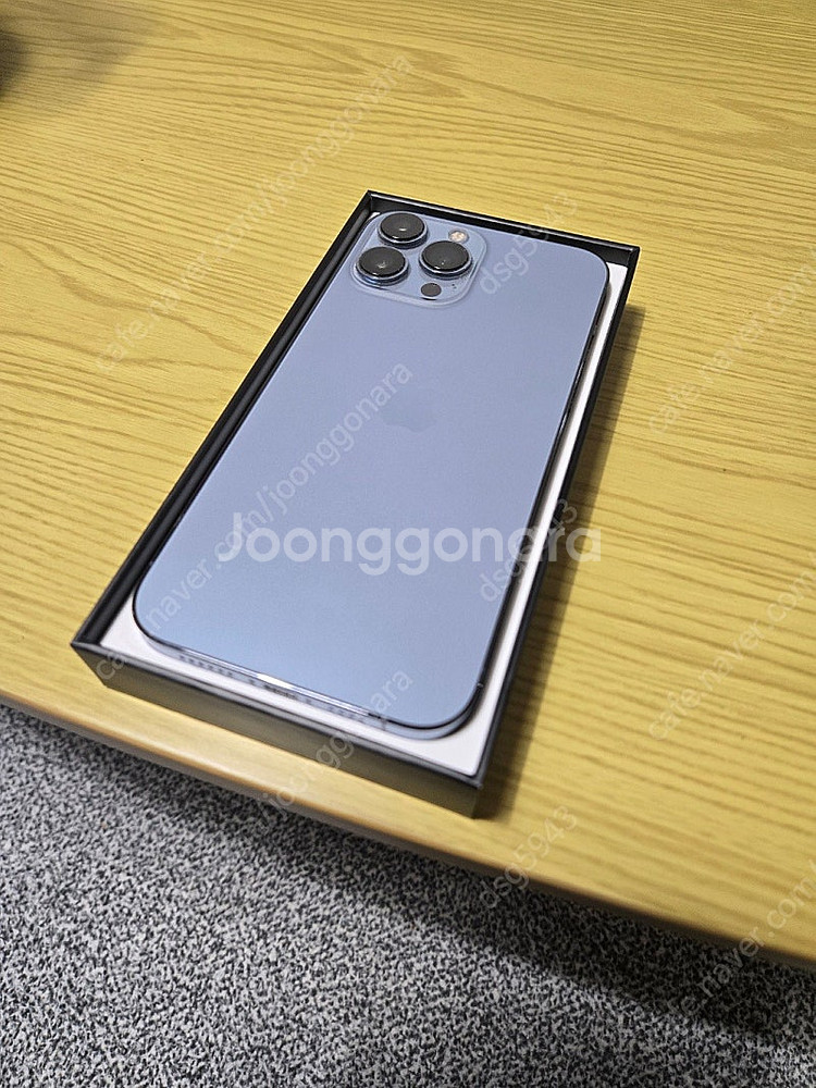 (개인) 아이폰13 프로맥스 시에라 블루 128GB 팝...--1