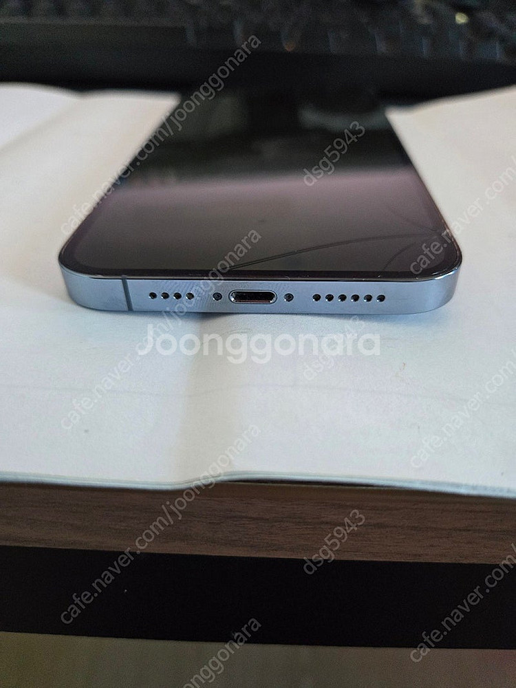 (개인) 아이폰13 프로맥스 시에라 블루 128GB 팝...--2