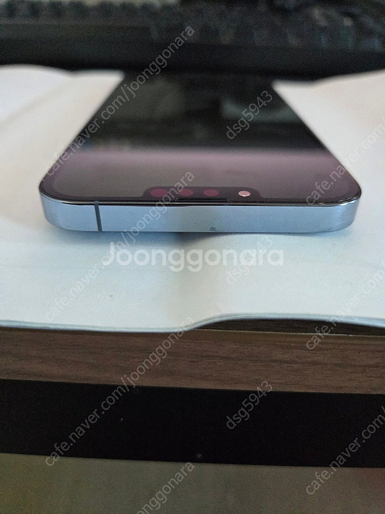 (개인) 아이폰13 프로맥스 시에라 블루 128GB 팝...--3