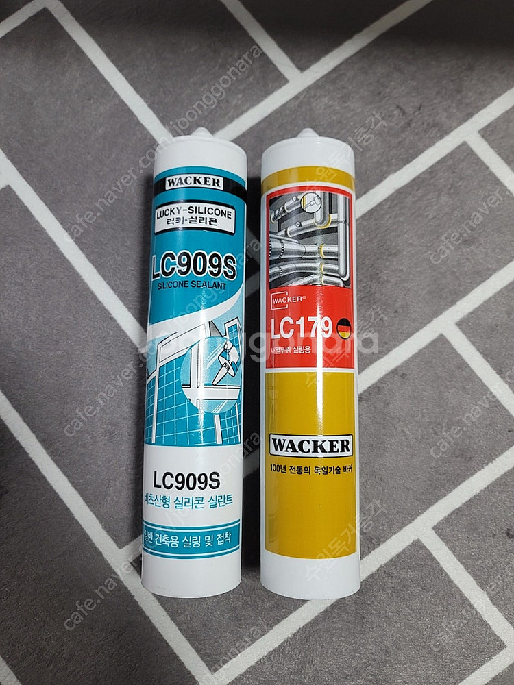 럭키 실리콘 LC909S(투명), LC179(적색)--0